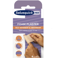 Salvequick foam plaster 1m (snogg soft)