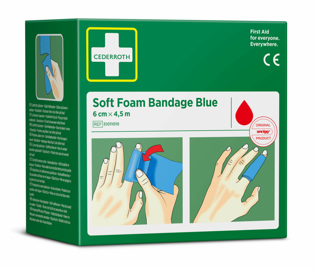 Soft Foam Blue 6cm x 4,5m