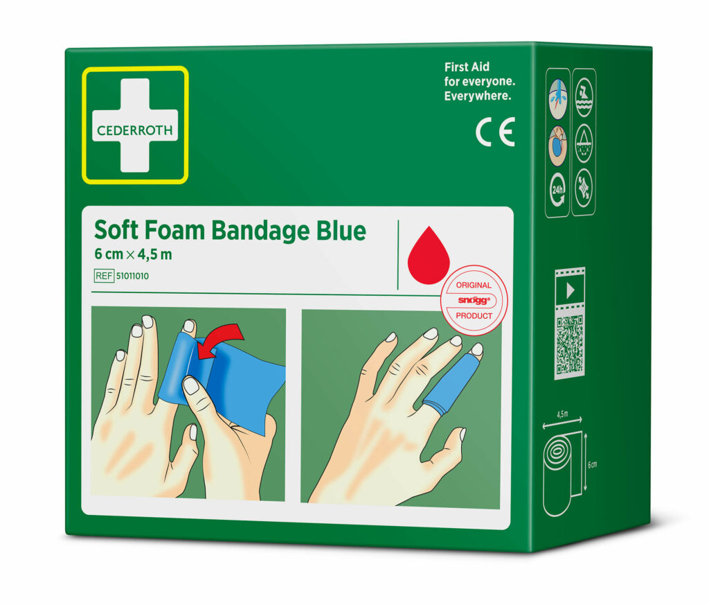 Soft Foam Blue 6cm x 4,5m
