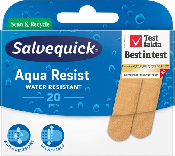 Salvequick Aqua Resist 20pcs