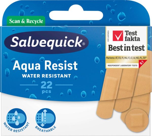 Salvequick Aqua Resist 22pcs