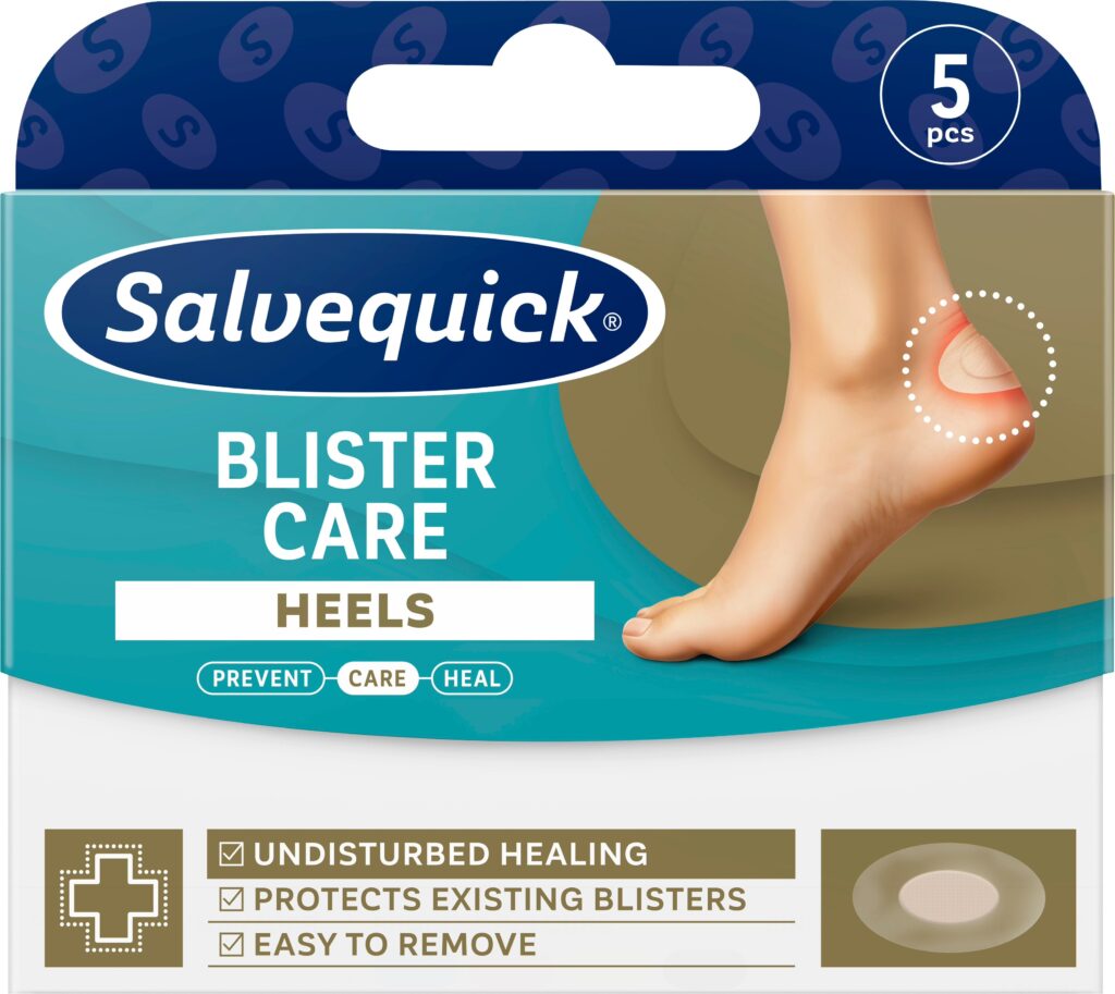 Salvequick Blister Care Heels 5pcs