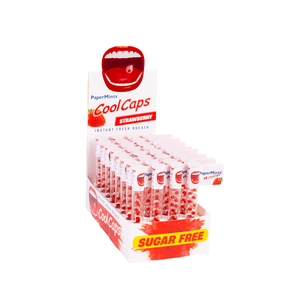 Paper Mints Cool Caps x18 Φράουλα