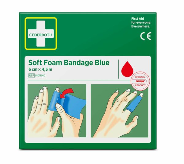 Soft Foam Blue 6cm x 4,5m