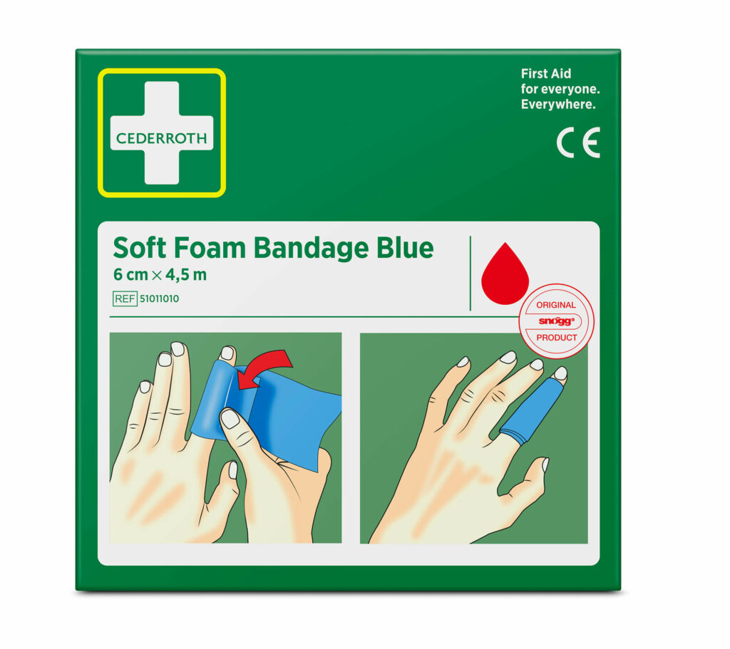 Soft Foam Blue 6cm x 4,5m