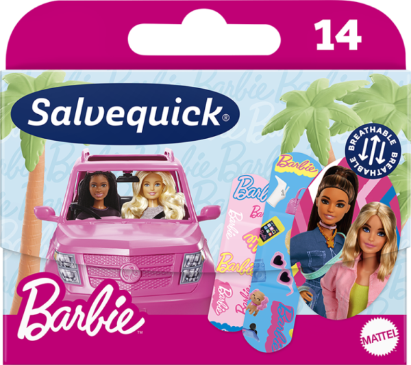 Salvequick Barbie 14pcs