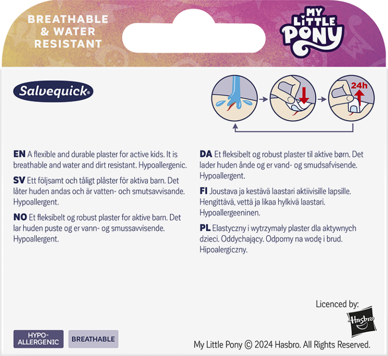 Salvequick My Little Pony 20pcs