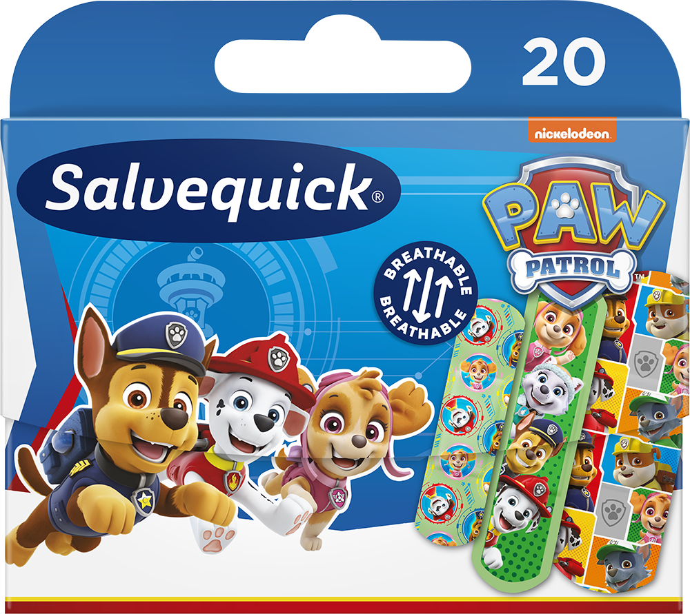 Salvequick Paw Patrol 20pcs
