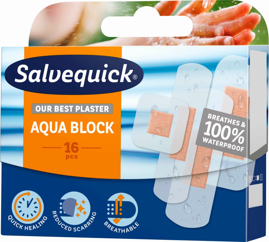 Salvequick Aqua Block 16pcs