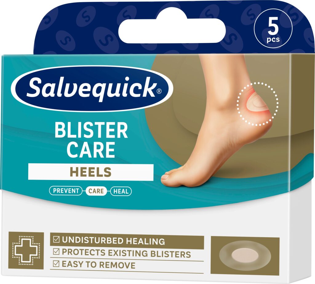Salvequick Blister Care Heels 5pcs