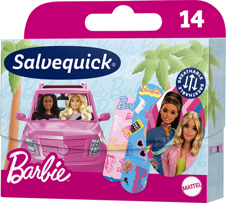 Salvequick Barbie 14pcs