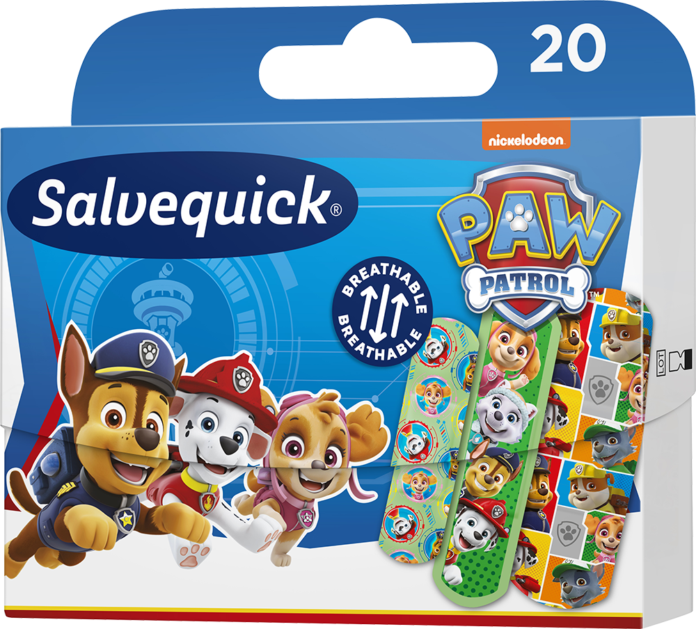 Salvequick Paw Patrol 20pcs