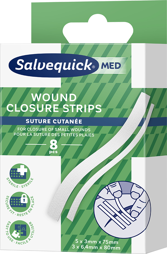 Salvequick Wound Closure Strips 8pcs