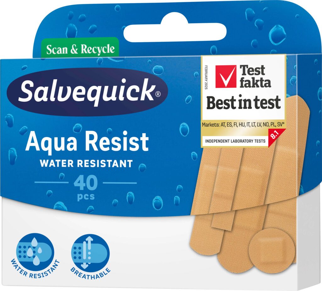 Salvequick Aqua Resist 40pcs